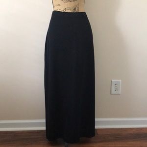 St John Basic black knit skirt